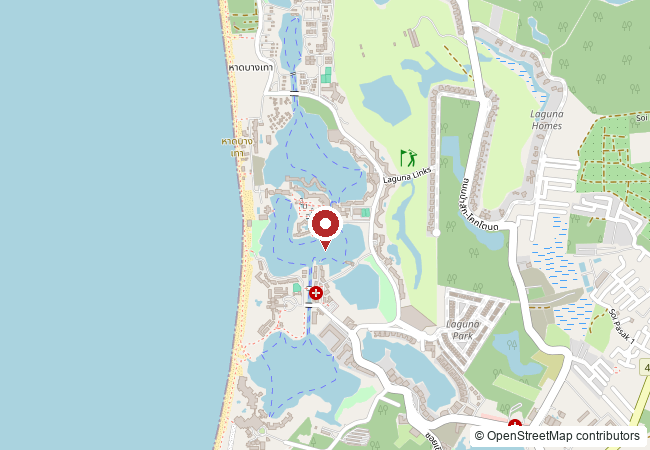 Карта: Laguna Beach Residences Reef, Laguna / Bang Tao