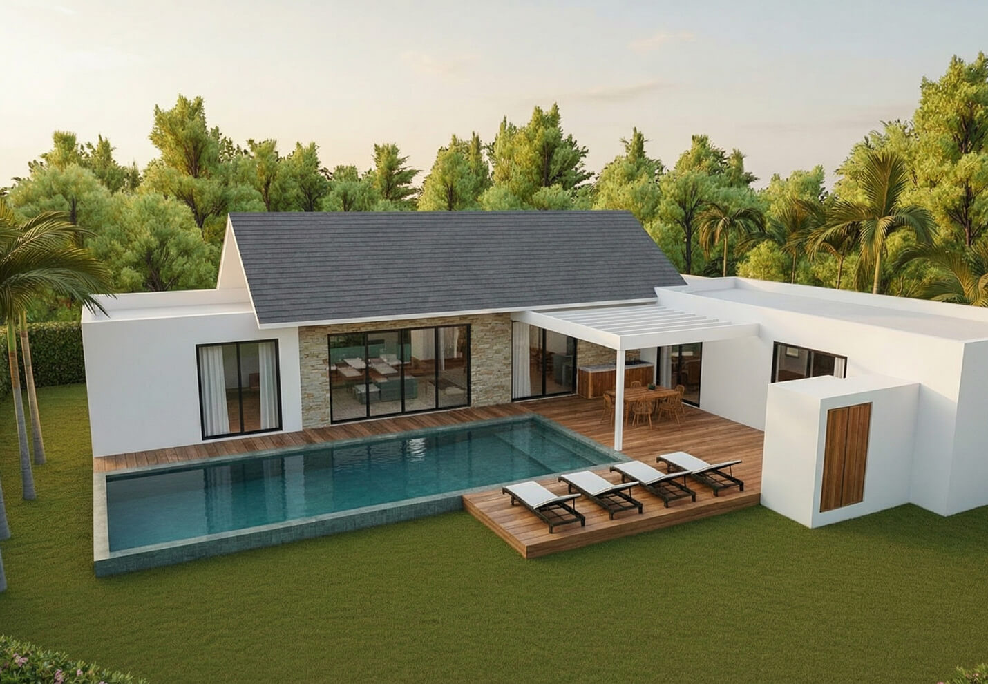 Проект AKARA Pool Villas застройщика Akara Architect